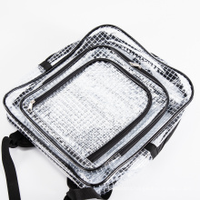 Anti-static Clear PVC Backpack Cleanroom Engineer Tool Bag